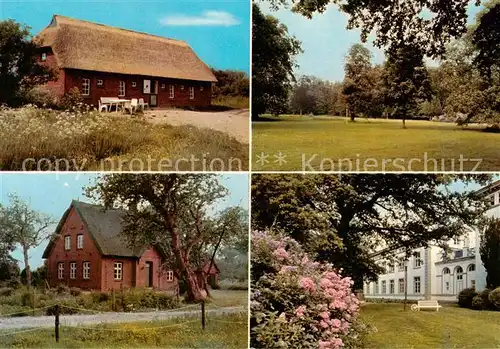 AK / Ansichtskarte 73848245 Waterneverstorf Ferienwohnungen im Seegiebel des Gutshauses Teilansichten Waterneverstorf