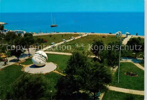 AK / Ansichtskarte 73848975 Pesaro_Marche_IT Piazzale della von la Sfera grande di A Pomodoro 