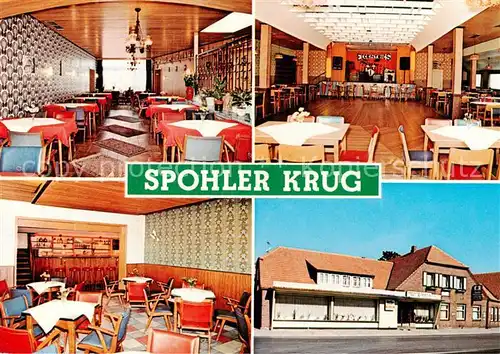 AK / Ansichtskarte 73849271 Spohle Spohler Krug Gastraeume Spohle