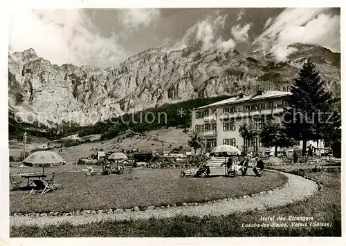 AK / Ansichtskarte  Loeche-les-Bains_VS Hotel des Etrangers 