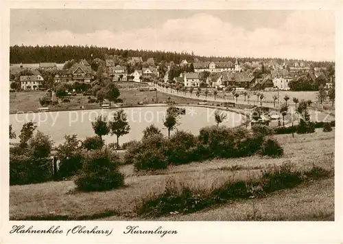 AK / Ansichtskarte 73849621 Hahnenklee-Bockswiese_Harz Panorama Hahnenklee-Bockswiese