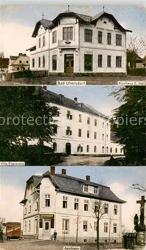 AK / Ansichtskarte 73849664 Bad_Ullersdorf Kaufhaus Hili Villa Franziska Apotheke Bad_Ullersdorf