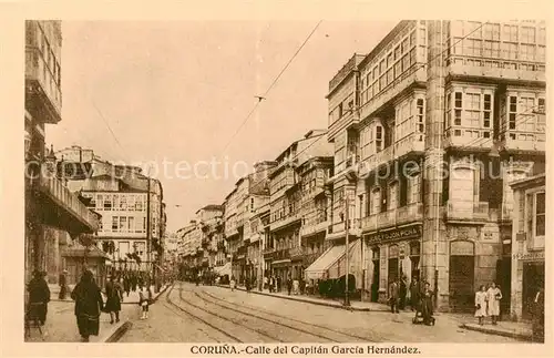 AK / Ansichtskarte 73849678 Coruna_La_ES Calle del Capitan Garcia Hernandez 