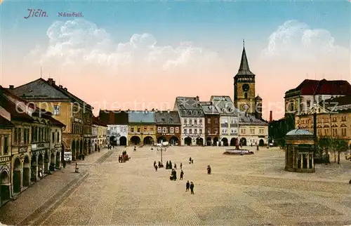 AK / Ansichtskarte 73849810 Jicin_Jitschin_CZ Namesti 