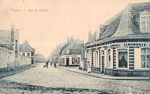 AK / Ansichtskarte 73849898 Messines_Meessen_Mesen_Belgie Rue de l Eglise 