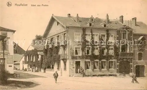 AK / Ansichtskarte 73849900 Houffalize_Belgie Hôtel des Postes 