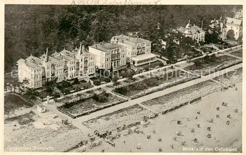 AK / Ansichtskarte 73850064 Zinnowitz_Ostseebad Blick auf den Oststrand Zinnowitz_Ostseebad