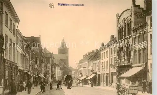 AK / Ansichtskarte 73850099 Meenen_Menin_West-Vlaanderen_Belgie Rijselstraat 