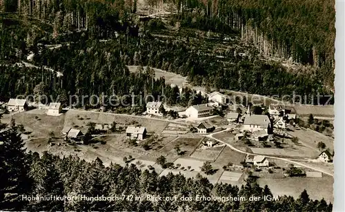 AK / Ansichtskarte 73850399 Hundsbach_Forbach Blick auf das Erholungsheim der IGM Hundsbach Forbach