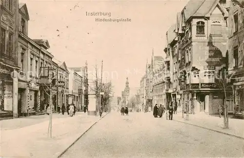 AK / Ansichtskarte 73850577 Insterburg_Tschernjachowsk_RU Hindenburgstrasse 