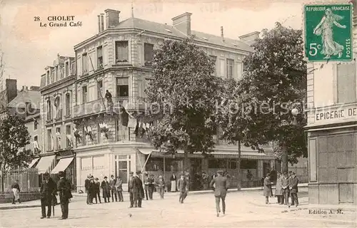 AK / Ansichtskarte  Cholet_49_Maine-et-Loire Le Grand Café 