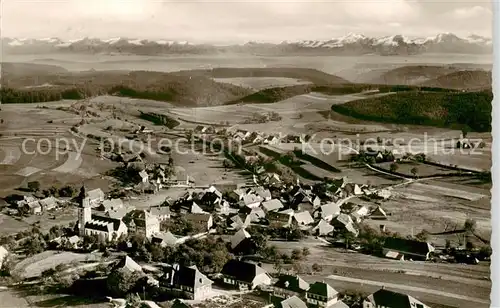 AK / Ansichtskarte 73850846 Grafenhausen_Schwarzwald Panorama mit Blick zu den Alpen Grafenhausen Schwarzwald