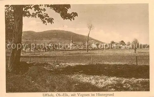 AK / Ansichtskarte  Uffholz_Uffholtz_68_Alsace Panorama mit den Vogesen 