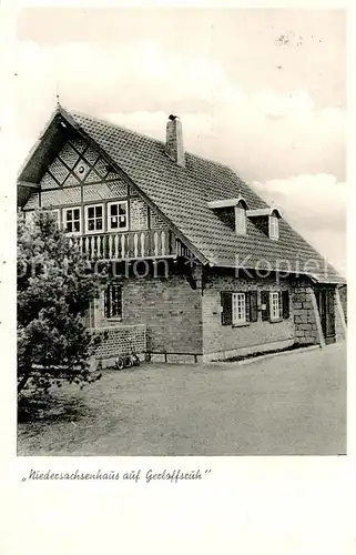 AK / Ansichtskarte 73851599 Niedersachsenhaus auf Gerloffsruh Niedersachsenhaus