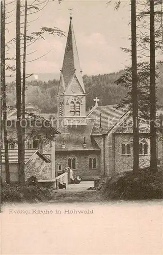 AK / Ansichtskarte  Hohwald_Bad_67 Ev Kirche 