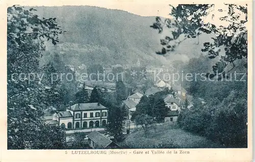 AK / Ansichtskarte  Lutzelbourg_Luetzelburg_57_Moeselle Gare et Vallee de la Zorn 