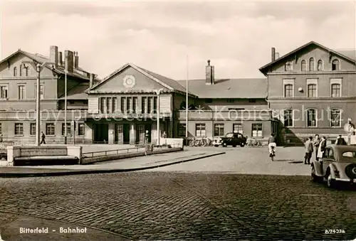 AK / Ansichtskarte 73851814 Bitterfeld Bahnhof Bitterfeld