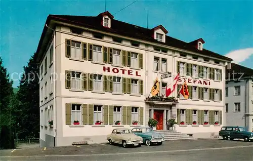 AK / Ansichtskarte  Wattwil_SG Hotel Stefani 