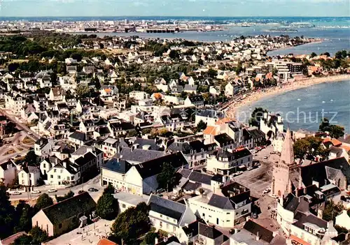 AK / Ansichtskarte  Larmor-Plage_56_Morbihan Vue generale aerienne 