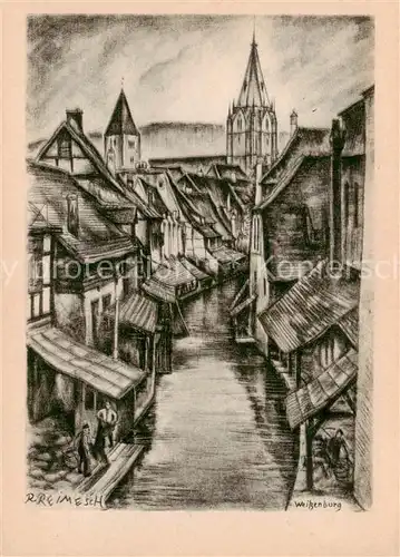 AK / Ansichtskarte  Weissenburg_Wissembourg_67_Alsace Stadtmotiv 