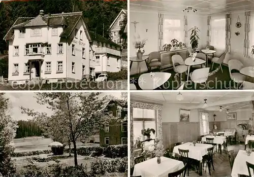 AK / Ansichtskarte 73852184 Schoenwald_Schwarzwald Haus Dorer Pension Gasthaus Bromsilder Schoenwald Schwarzwald