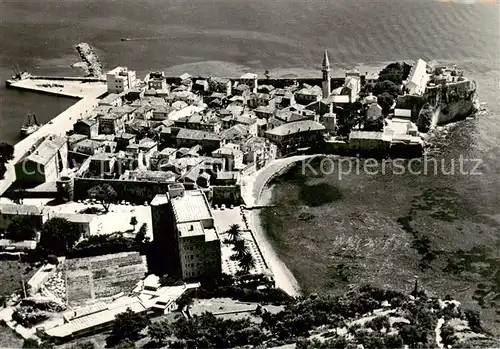 AK / Ansichtskarte 73852532 Budva_Montenegro Fliegeraufnahme 