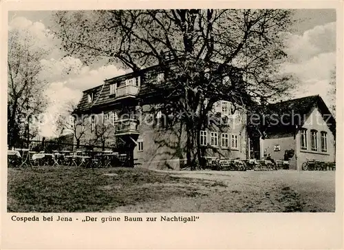 AK / Ansichtskarte 73852595 Cospeda Der gruene Baum zur Nachtigall Cospeda