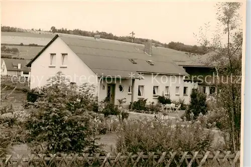 AK / Ansichtskarte 73852630 Sporke_Lennestadt_Sauerland Pension Quinke Haus Tannenhof 