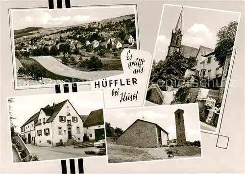 AK / Ansichtskarte 73852634 Hueffler Panorama Gaststaette Kirchen Hueffler