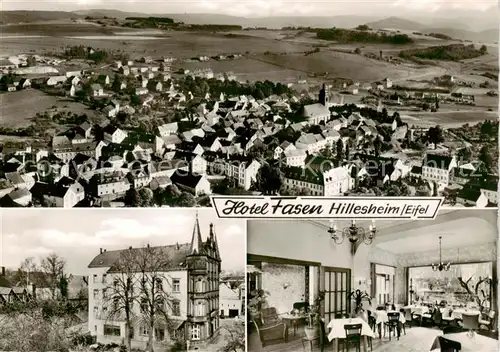 AK / Ansichtskarte 73852951 Hillesheim_Eifel Panorama Hotel Fasen Gaststube Hillesheim_Eifel