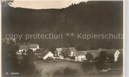 AK / Ansichtskarte  Oberhof_Kaysersberg_68_Haut_Rhin Teilansicht 