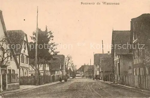 AK / Ansichtskarte  Wanzenau_La_Wantzenau_67_Bas-Rhin Hauptstrasse 