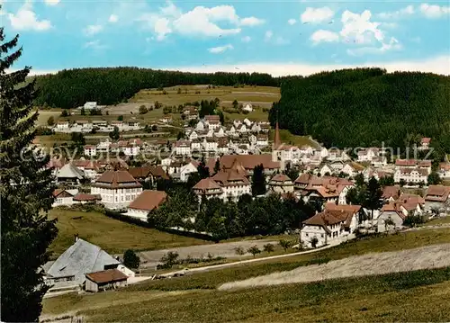 AK / Ansichtskarte 73853564 Schonach_Schwarzwald Ortsansicht Schonach Schwarzwald