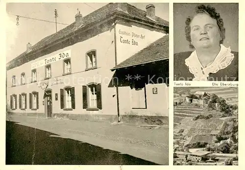 AK / Ansichtskarte 73854085 Ebernburg_Bad Muenster_am_Stein-Ebernburg Gasthaus Pension Tante Ida Die Ebernburg 