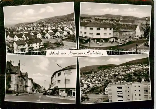 AK / Ansichtskarte 73854146 Leimen_Baden_Heidelberg Ortsansichten Strassenpartien 