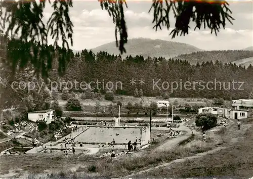 AK / Ansichtskarte 73854260 Breitenbach_Eichsfeld Schwimmbad Breitenbach Eichsfeld