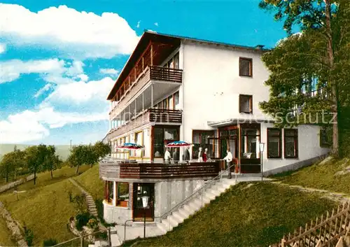 AK / Ansichtskarte 73854263 Rosenthal_Hessen Hotel und Diaet Pension Rosenthal Hessen