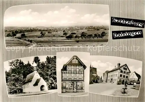 AK / Ansichtskarte 73854520 Baisingen Panorama Kapelle Fachwerkhaus Ortspartie Baisingen