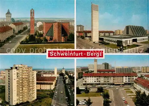 AK / Ansichtskarte 73854533 Bergl_Schweinfurt Ortsansichten 