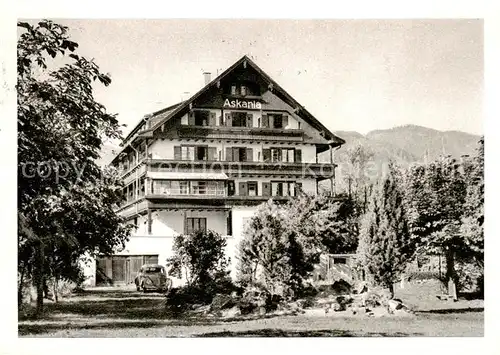 AK / Ansichtskarte 73854575 Bad_Wiessee_Tegernsee Kurheim Askania Bad_Wiessee_Tegernsee