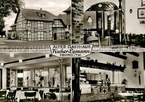 AK / Ansichtskarte 73854596 Iburg_Teutoburger_Wald Altes Gasthaus Fischer Eymann Gastraeume Iburg_Teutoburger_Wald