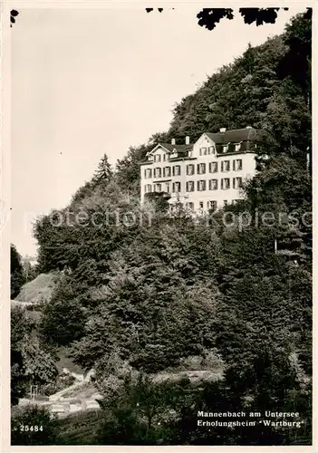 AK / Ansichtskarte  Mannenbach_Untersee Erholungsheim Wartburg Mannenbach Untersee