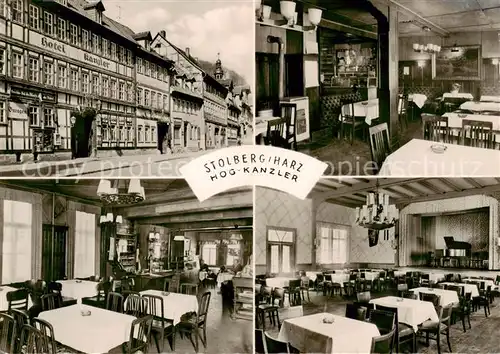 AK / Ansichtskarte 73855077 Stolberg_Harz HOG Kanzler Gaststaette Restaurant Stolberg Harz