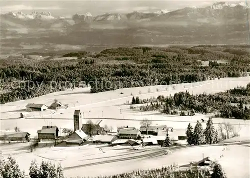 AK / Ansichtskarte 73855269 Rechtis Winterpanorama Alpen Rechtis