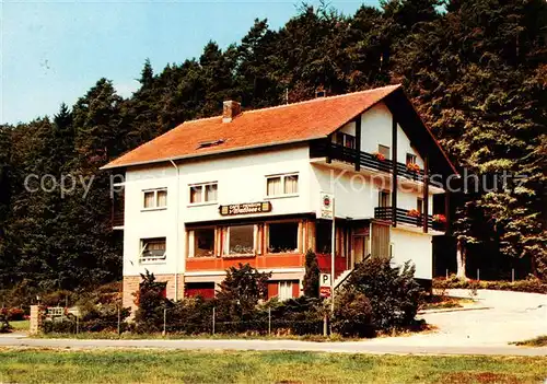 AK / Ansichtskarte 73855319 Neuhof_Trippstadt Café Restaurant Pension Waldsee Neuhof_Trippstadt