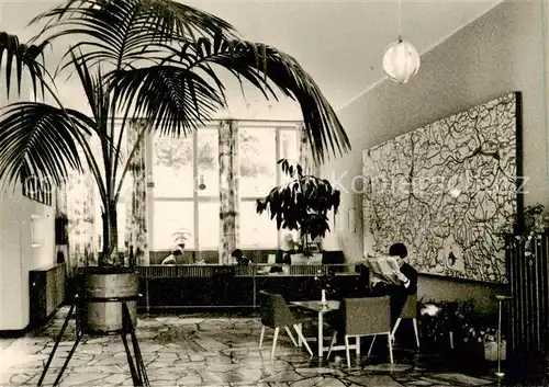 AK / Ansichtskarte 73857036 Szczyrk_Schirk_PL Zagron dom wypoczynkowy Hotel Foyer 