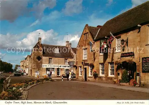 AK / Ansichtskarte 73857256 Moreton-in-Marsh Curfew Tower High Street Moreton-in-Marsh