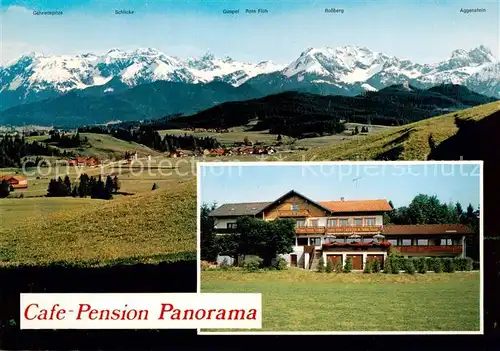 AK / Ansichtskarte 73857604 Rueckholz Cafe Pension Panorama Seeleuten Rueckholz