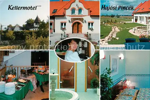 AK / Ansichtskarte 73857672 Hajos_HU Kellermotel Hajosi Pincek Details 