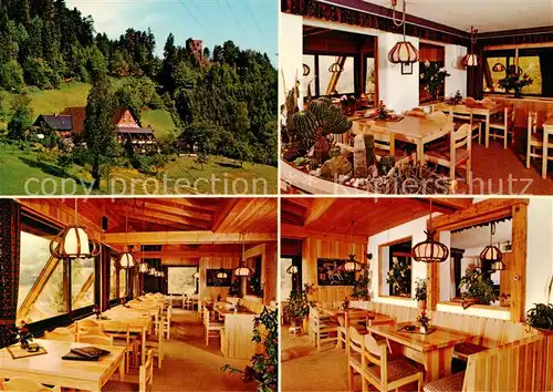 AK / Ansichtskarte 73858131 Schramberg Gasthaus Schilteckhof Gastraeume Schramberg